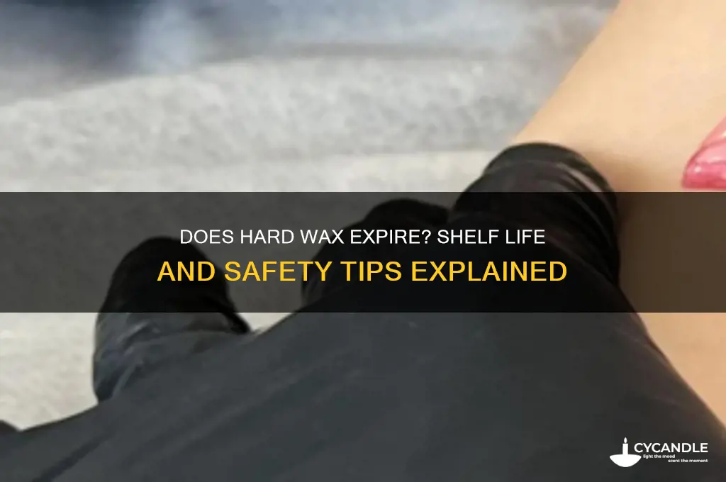 can hard wax expire