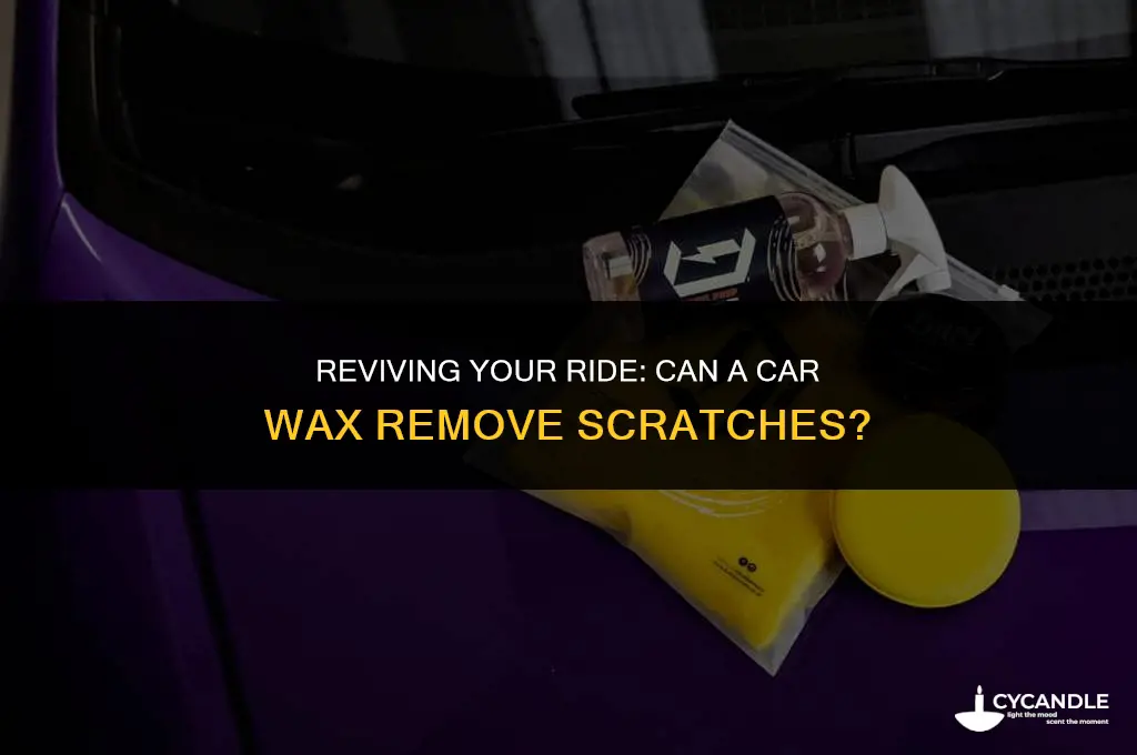 can having car waxed get off scratches