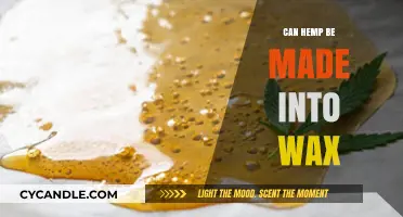 Exploring the Versatility of Hemp: Can It Be Transformed into Wax?