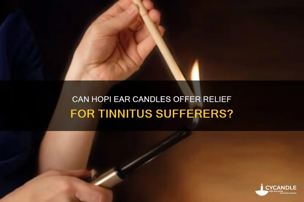 can hopi candles help tinnitus