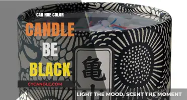 Can Hue Color Candles Be Black? Exploring Candle Color Possibilities