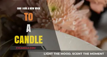 Reviving Your Candle: How to Safely Add a New Wick