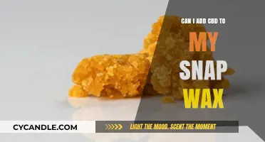Enhancing Snap Wax: Can You Safely Add CBD to Your Blend?