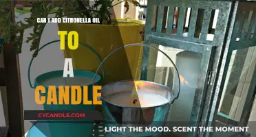 Adding Citronella Oil to Candles: Benefits, Safety, and DIY Tips