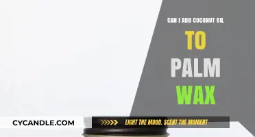 Coconut Oil and Palm Wax: A Compatible Blend for Candle Making?
