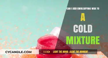 Adding Emulsifying Wax to Cold Mixtures: Tips and Best Practices