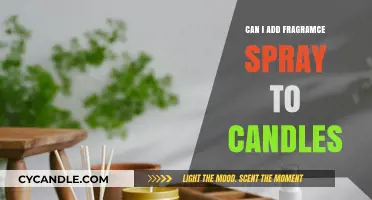 Enhancing Candles: Can You Safely Add Fragrance Spray to Wax?