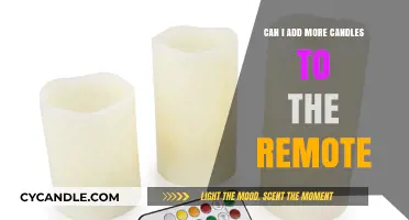 Enhancing Ambiance: Adding Extra Candles to Your Remote-Controlled Setup