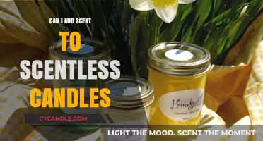 Enhancing Scentless Candles: Adding Fragrance to Your Unscented Wax Creations