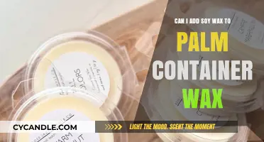 Blending Soy Wax with Palm Container Wax: Tips and Best Practices