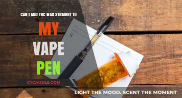 Adding THC Wax to Vape Pens: Safe Practice or Risky Move?