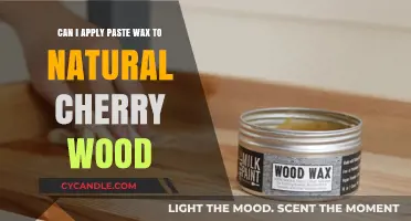 Applying Paste Wax to Natural Cherry Wood: Benefits and Best Practices