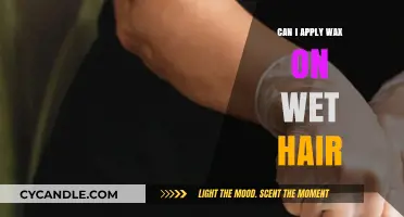 Waxing Wet Hair: A Stylist's Guide to Perfect Hold and Shine