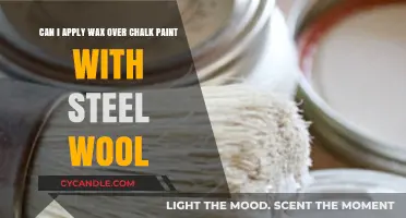 Revamping Furniture: Waxing Over Chalk Paint with Steel Wool