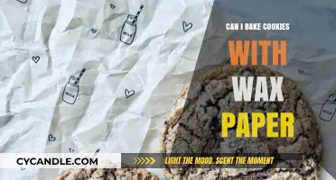 Baking with Wax Paper: Can You Safely Bake Cookies?