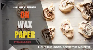 Baking Meringue on Wax Paper: Tips, Tricks, and Best Practices