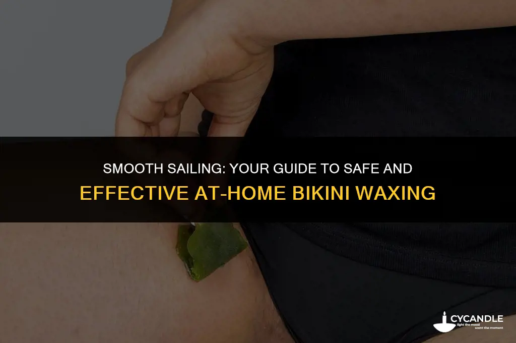 can i bikini wax at home