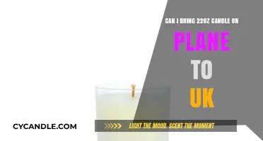 Traveling to the UK? Check If Your 22oz Candle Is Allowed