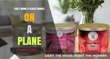 Can You Fly with Glass Candles? TSA Rules Explained