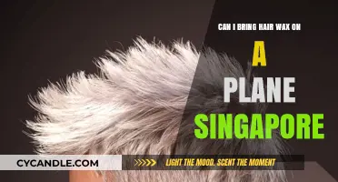 Singapore Air Travel: Hair Wax Allowed or Prohibited?