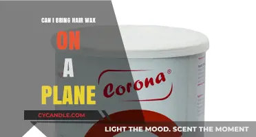 Can You Pack Hair Wax in Carry-On or Checked Luggage?