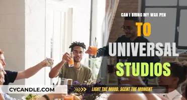 Can You Bring a Wax Pen to Universal Studios? Rules Explained