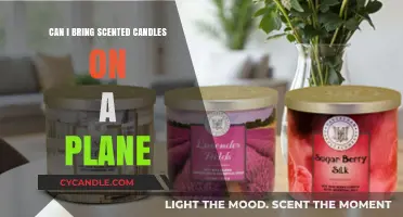 Can Scented Candles Fly? TSA Rules for Packing Candles