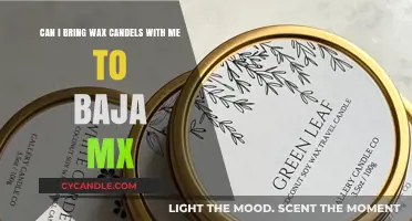 Traveling to Baja MX? Tips for Bringing Wax Candles Safely