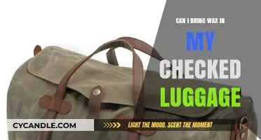 Wax in Checked Luggage: What You Need to Know Before You Fly