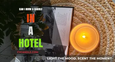 Can You Safely Burn Candles in a Hotel Room? Tips and Risks