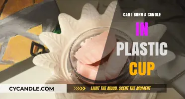 Burning Candles in Plastic Cups: Safe Practice or Hazardous Idea?