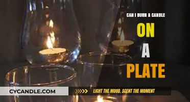 Burning Candles on Plates: Safe Practices and Creative Ideas