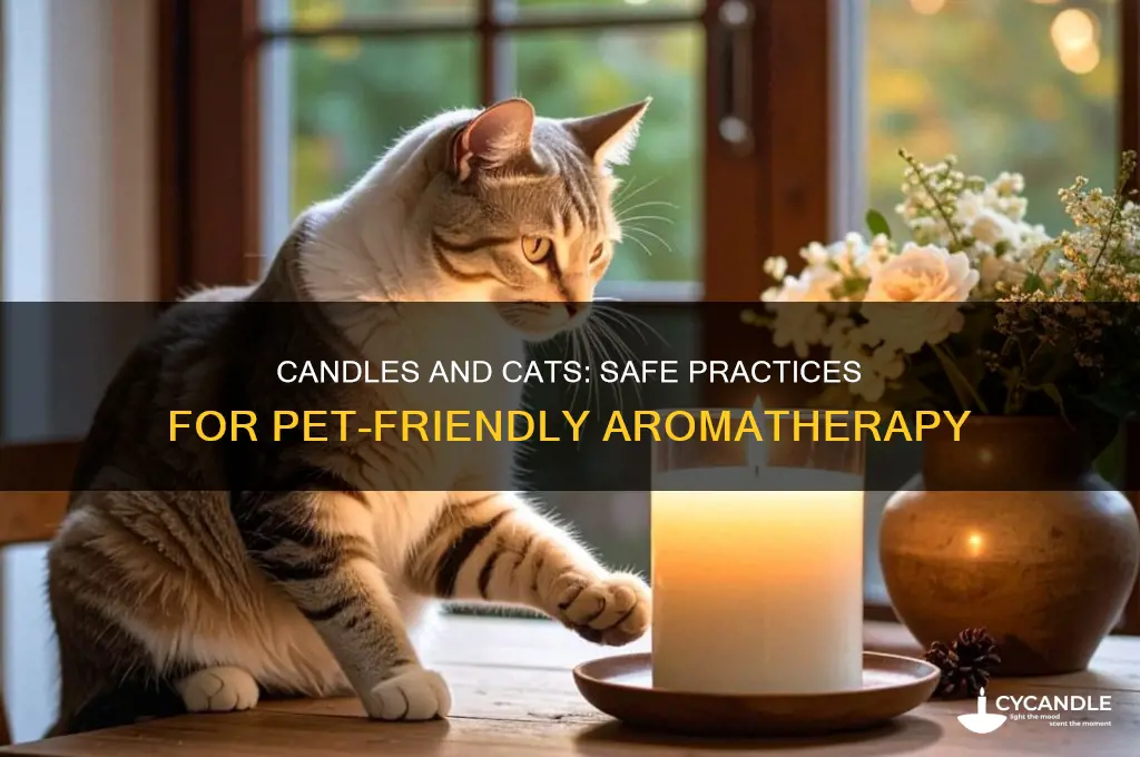 can i burn a candle with a cat