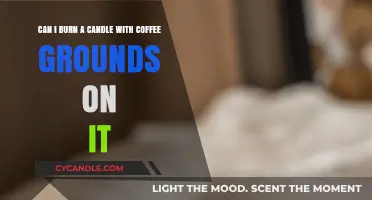 Burning Candles with Coffee Grounds: Creative Aromatherapy or Safety Risk?