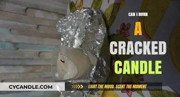 Can You Safely Burn a Cracked Candle? Risks and Tips
