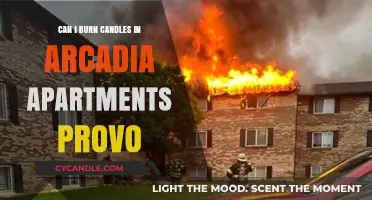 Candle Burning in Arcadia Apartments Provo: Rules and Safety Tips