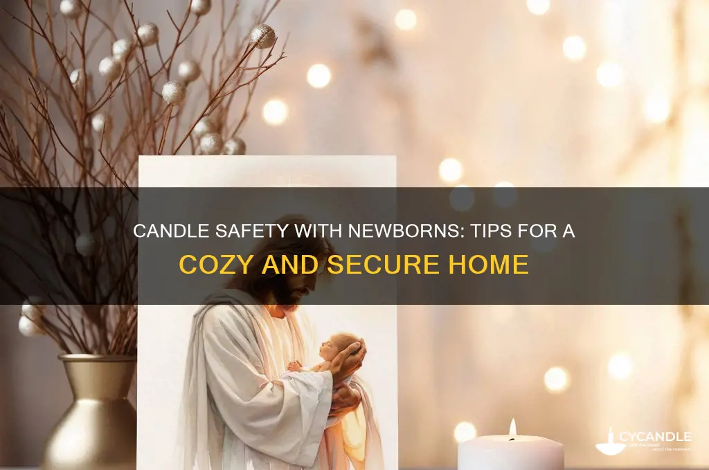 can i burn candles with a newborn