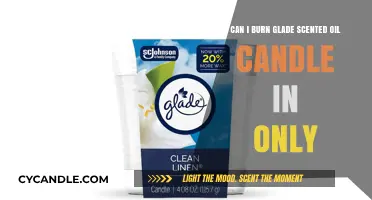 Burning Glade Scented Oil Candles Alone: Safety Tips and Best Practices