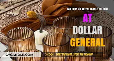 Affordable Home Decor: Votive Candle Holders at Dollar General