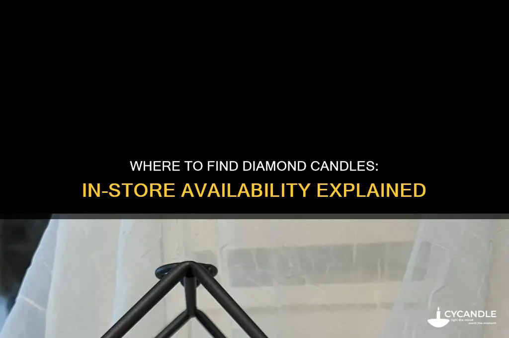 can i buy diamond candles in stores