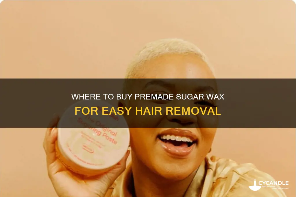 can i buy premade sugar wax