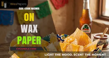 Easy Nachos: Wax Paper Cooking Hack Revealed!