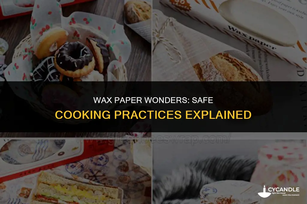 can i cook on wax paper