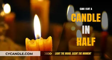 Can You Cut a Candle in Half? Tips and Safety Guide