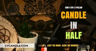 Can You Safely Cut a Pillar Candle in Half? Tips & Tricks