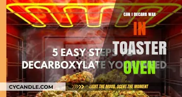 Easy Decarbing: Toaster Oven Method for Cannabis Wax