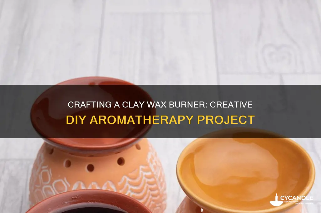 can i do a wax burner with clay
