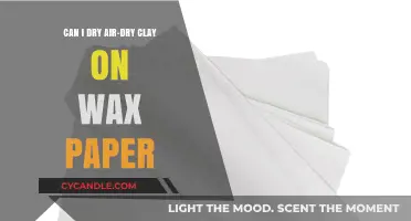 Air-Dry Clay on Wax Paper: Tips for Perfect Drying Results