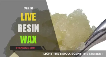Can You Safely Consume Live Resin Wax? A Comprehensive Guide