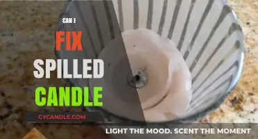 How to Clean and Restore Surfaces After a Spilled Candle